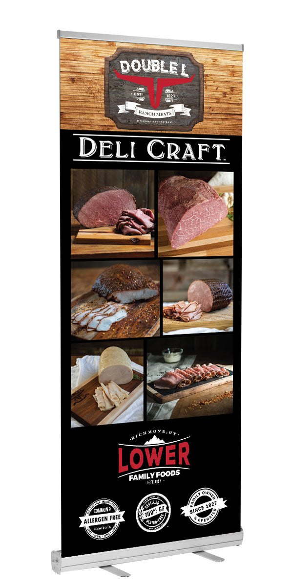 Deli Craft Retractable Banner