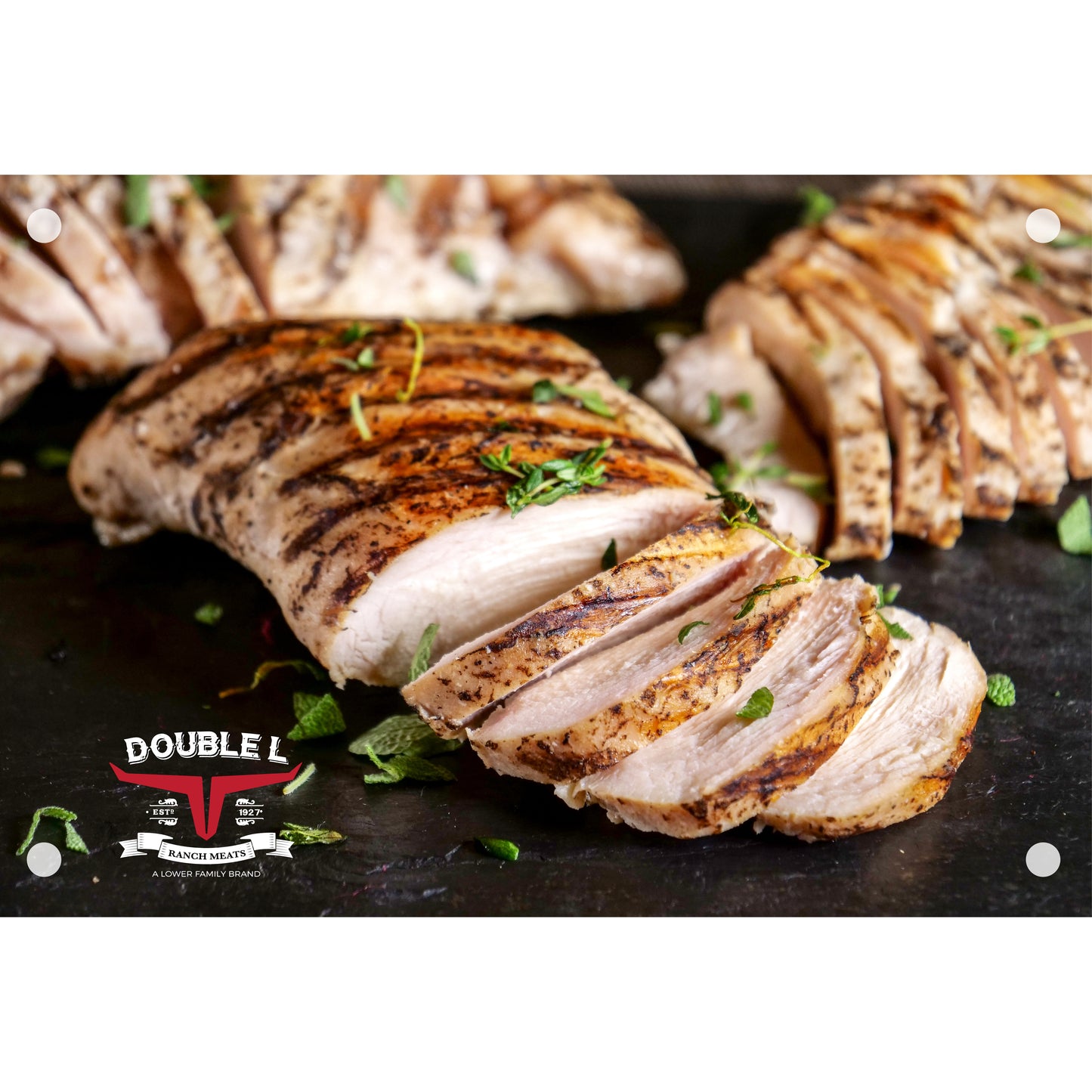 Sliced Chicken Breast Acrylic Sign