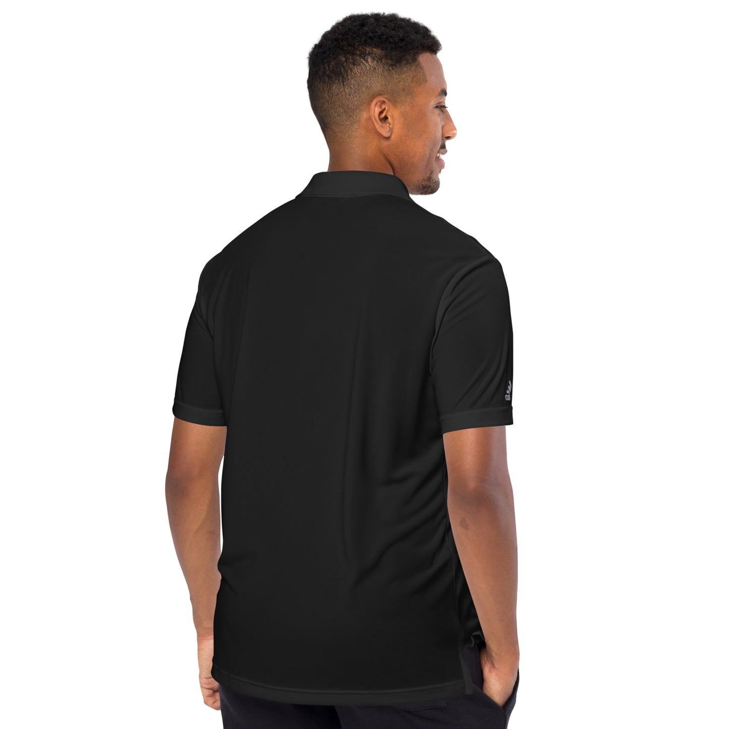 LL Ranch Horns Adidas performance polo shirt