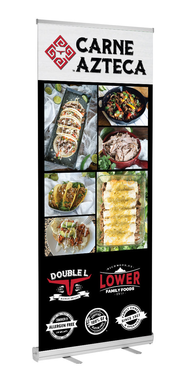 Carne Azteca Retractable Banner