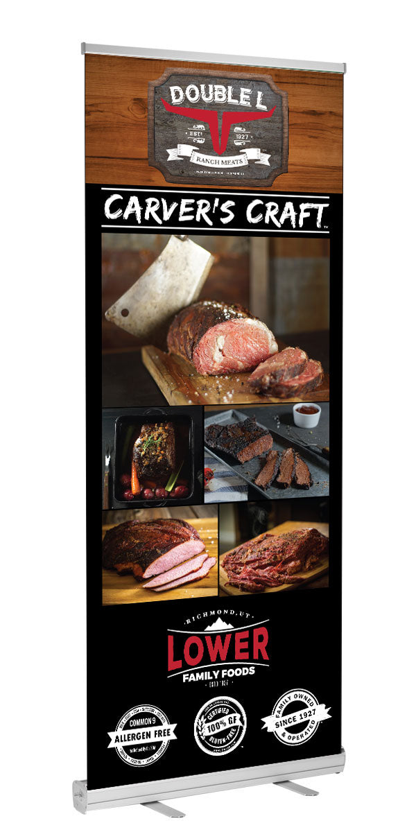 Carver's Craft Retractable Banner