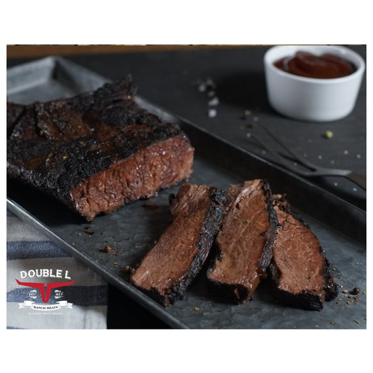 Sliced Brisket Steak Canvas Sign