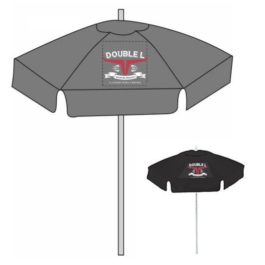 Double L Ranch Patio Table Umbrella - Set of 3