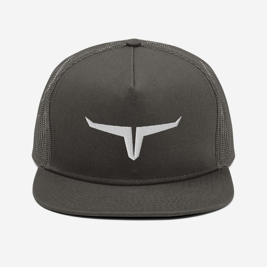 LL Ranch Horns Mesh Back Snapback