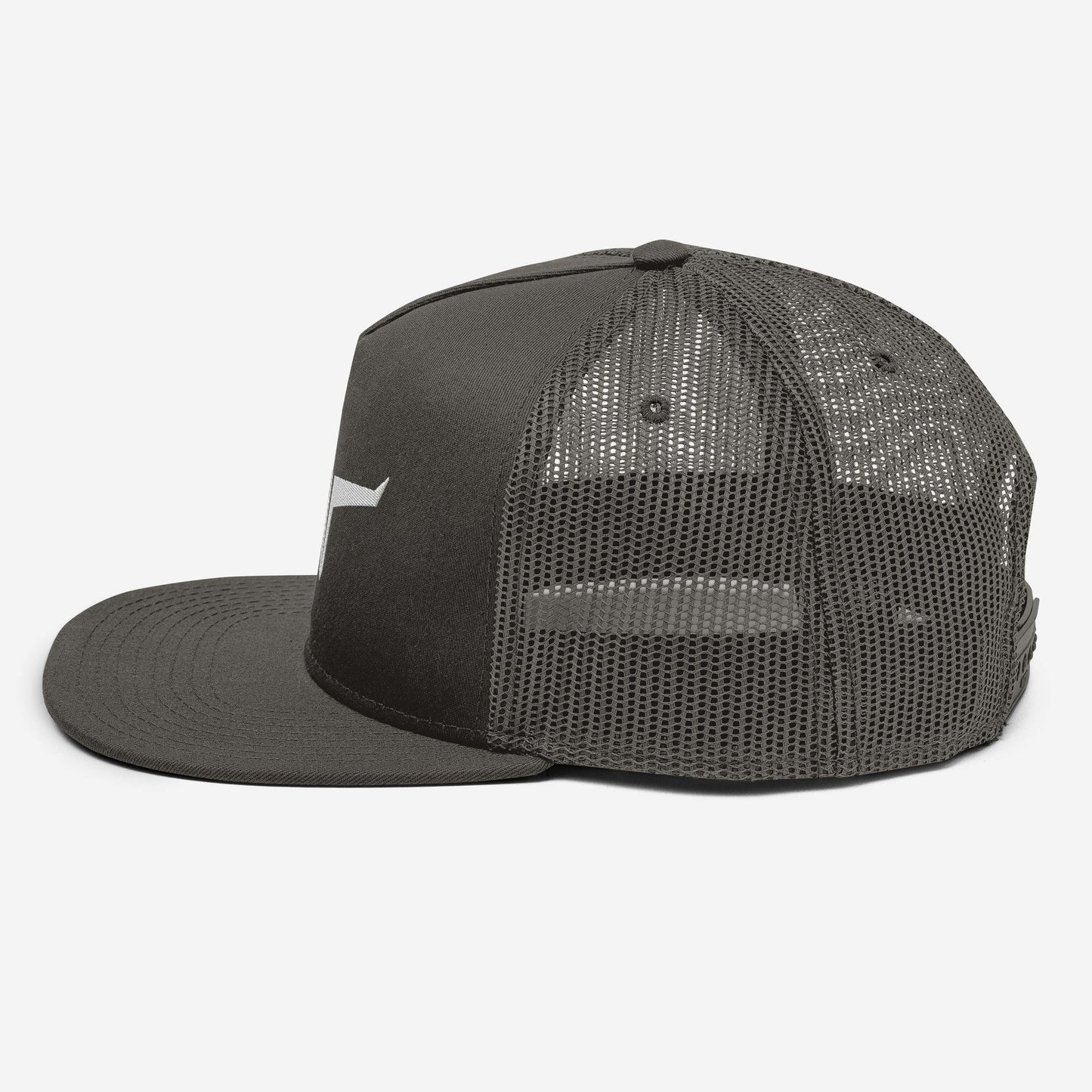 LL Ranch Horns Mesh Back Snapback