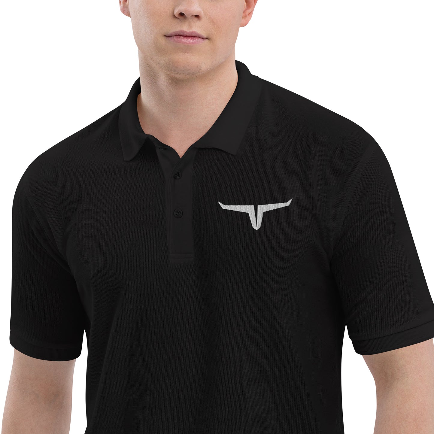 LL Ranch Horns Men's Premium Polo